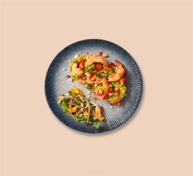 Shrimp Avocado Toast